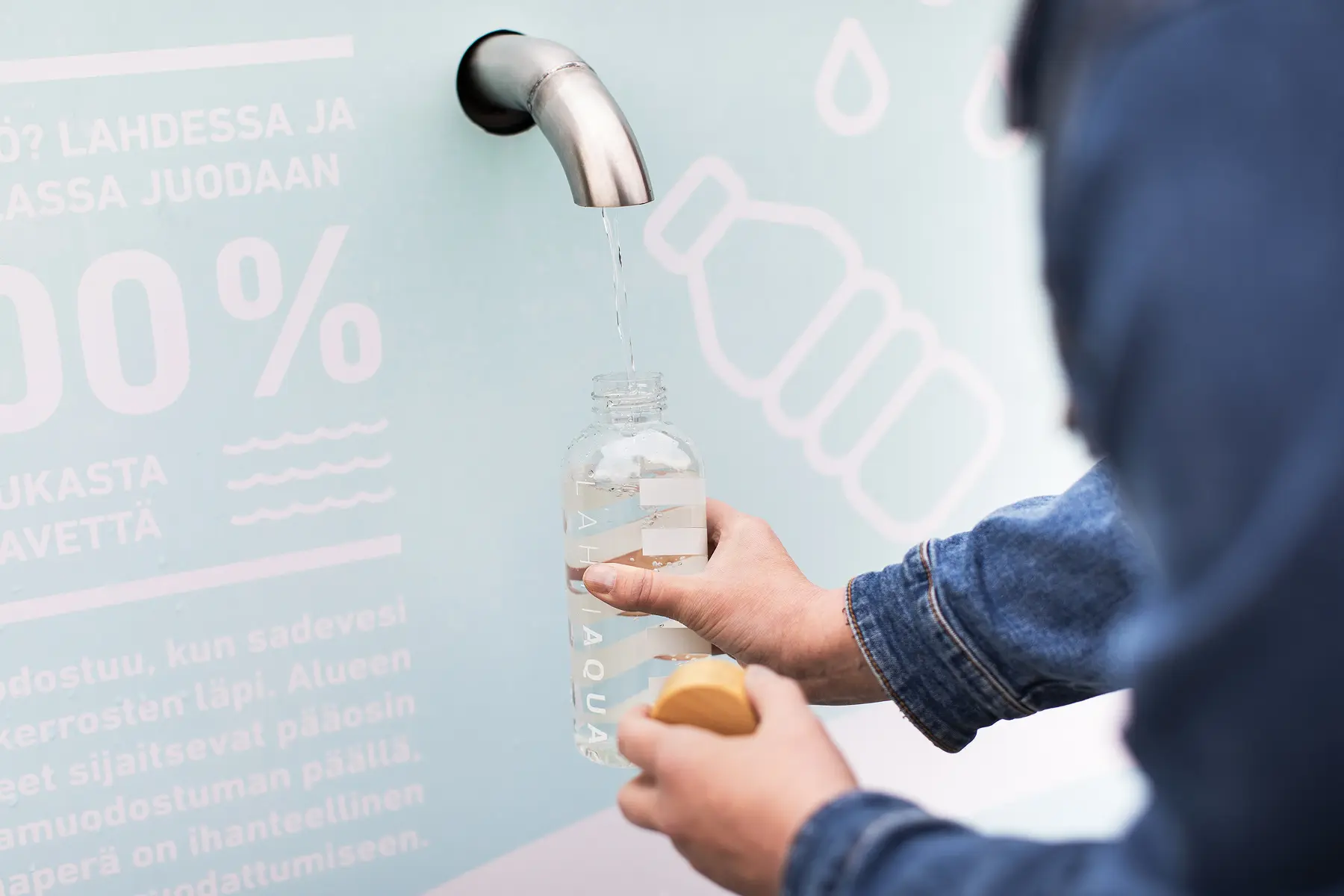 Lahti Aquan henkilökuntaa